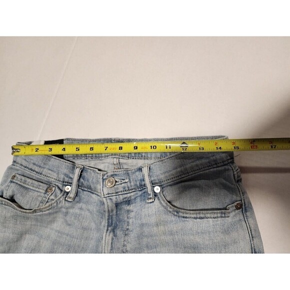 Abercrombie & Fitch Langdon Skinny Stretch Blue Denim Jeans Mens Size 31 x 32 - Picture 6 of 12